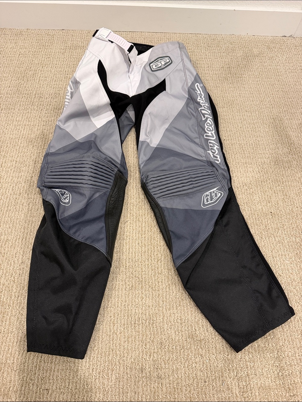 Troy Lee Designs TLD GP Jet Gray Youth Motocross Pants - Size 26 - MX Gear